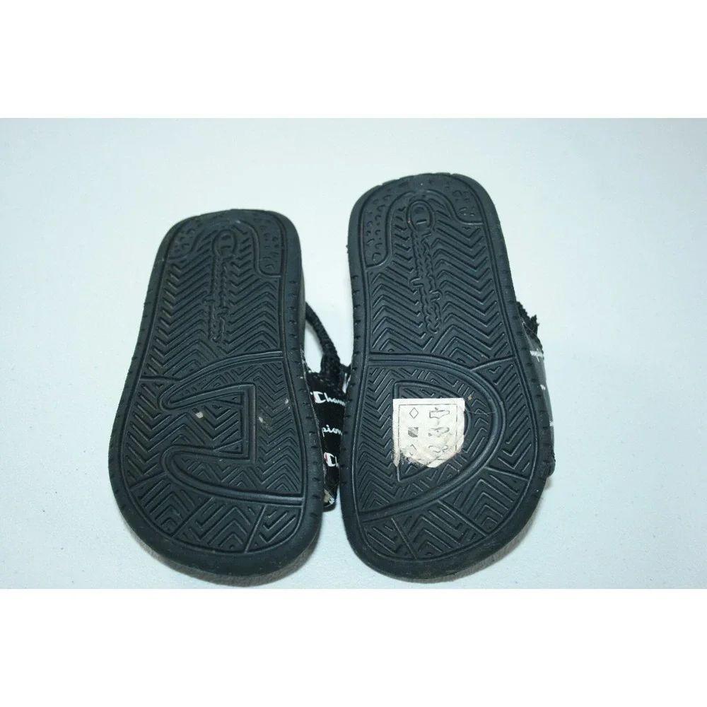 Champion‎ Toddler Slides Sandals Black Size 6T